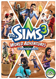what order do the sims 3 expansion packs go in